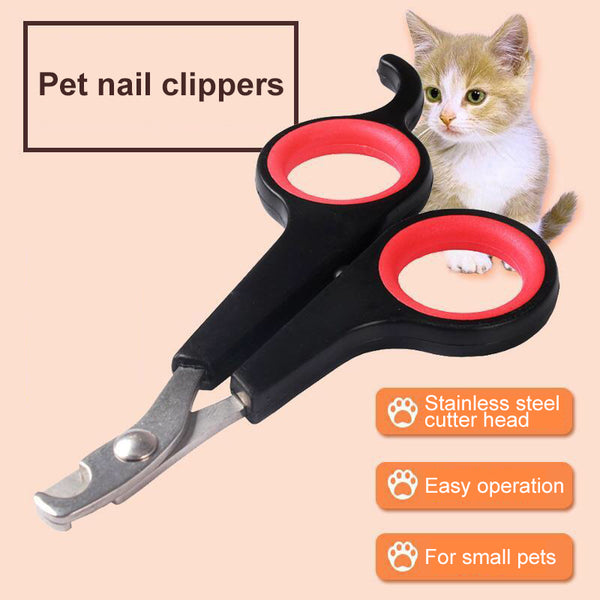 Pet nail clippers Pet dog  rabbit nail clippers pet nail trim cleaning supplies