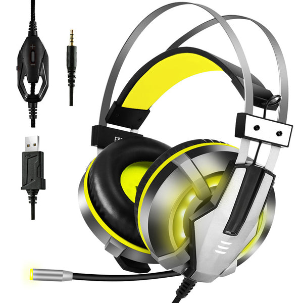 Head-mounted gaming headset