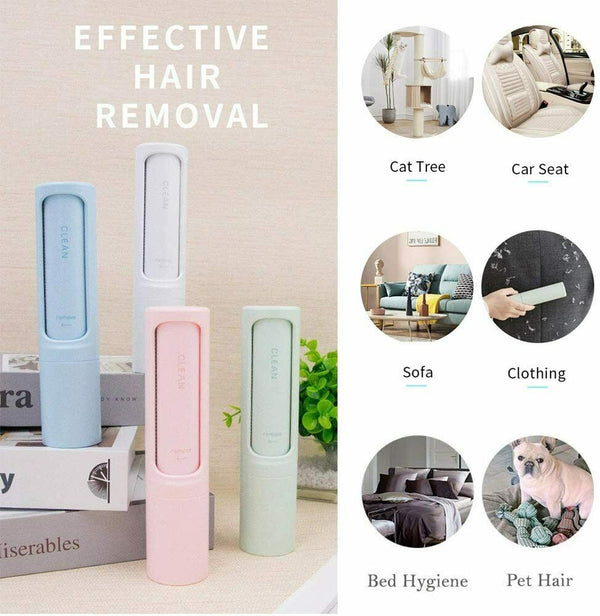 Cloth Hair Remover Pet Hair Remover Brush Dog And Cat Lint Remover Pet Fur With Self-Clean Brush Pet Hair Remover Brush