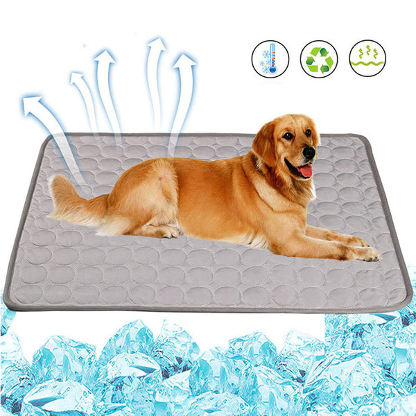 Dog Cooling Mat Summer Pad Mat For Dogs  Breathable Blanket  Ice Pads Washable Sofa Breathable Pet Dog Bed Pet Mat