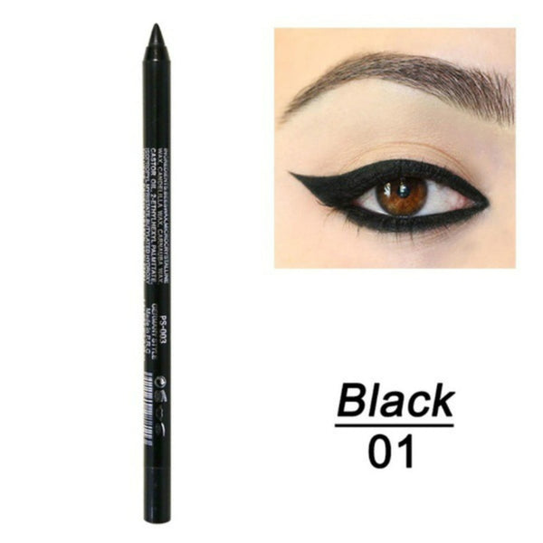 1Pc Black Eyeshadow Pearlescent Makeup Women Eye Liner Pencil Pigment Smoky Eye Shadow Pallete Waterproof Cosmetics Eye Shadow