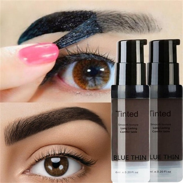1Pcs 6ml Peel Off Eye Makeup Permanent Eye Brow Tattoo Tint Long-lasting Waterproof Dye Eyebrow Gel Cream Make Up Cosmetics