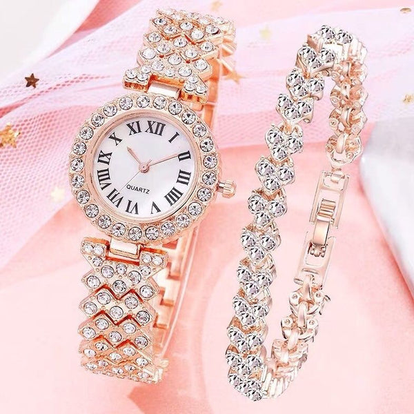 Luxury brand fashion mother-of-pearl women's watch women's watch quartz watch bracelet watch