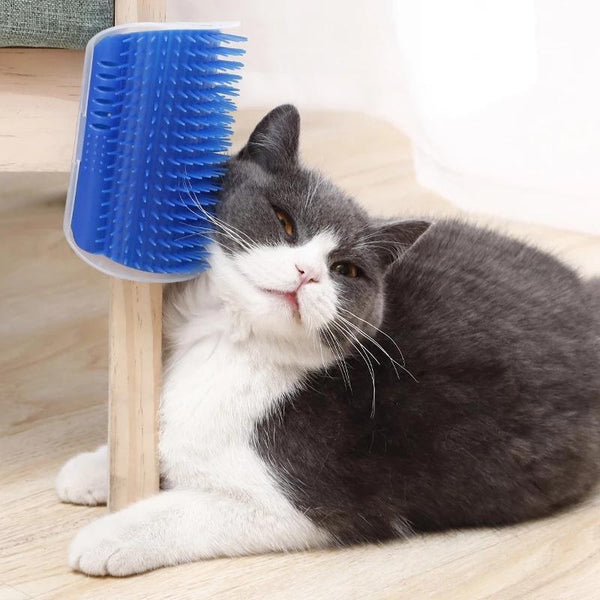 Pet Comb Removable  Corner Scratching Rubbing Brush Pet Hair Removal Massage Comb Pet Grooming Cleaning Supplies Scratcher