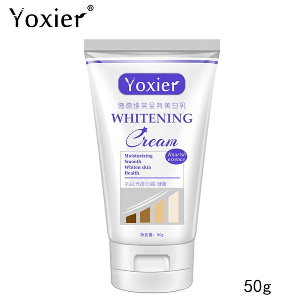 Yoxier Whitening Cream Moisturizing Nourish Repair Improve Arm Armpit Ankles Elbow Knee Body Dull Brighten Arbutin Skin Care 50g