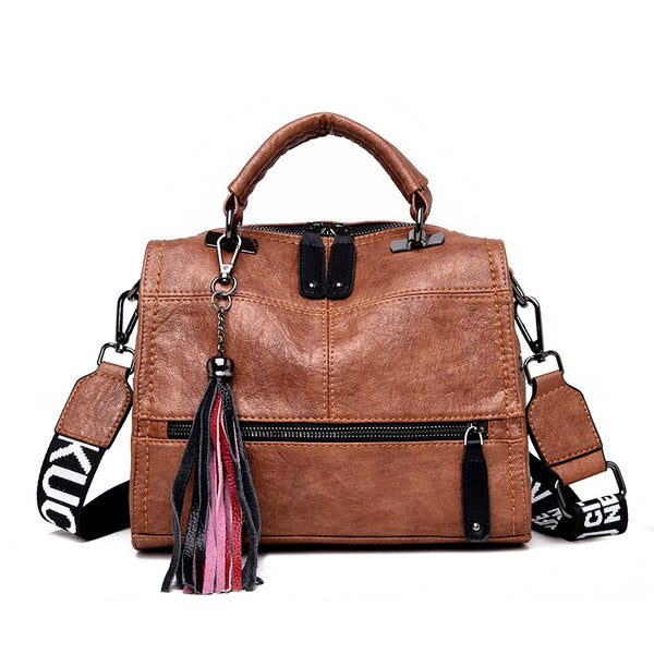 Hot vintage leather bag