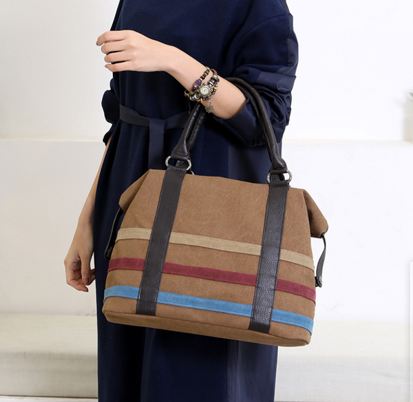 Canvas casual luxury handbag