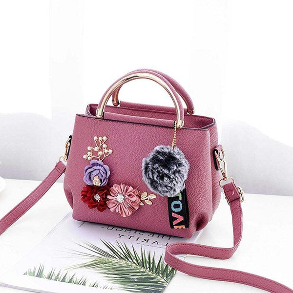 Tattoo Flower Handbag