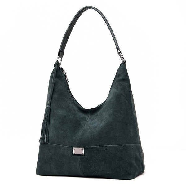 Winter suede bag