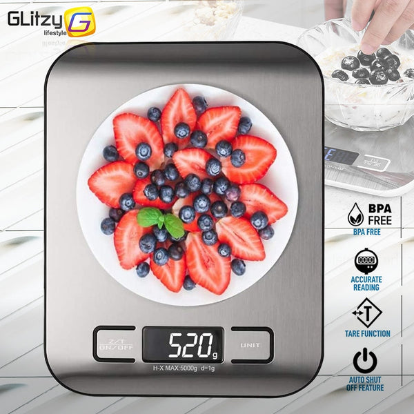 Digital Kitchen Scale 5kg/10kg Food Multi-Function 304 Stain