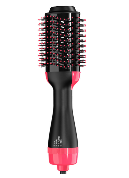 Four-in-one hot air comb Amazon cross-border hair comb two-in-one straight hair comb curly straight hair hair comb hot air comb