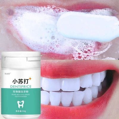 Jiumutang 50g baking soda to clean stains, yellow teeth and bad breath