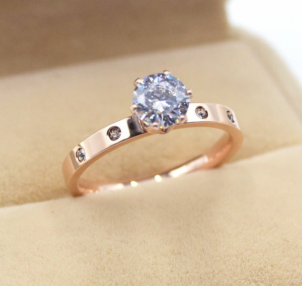 Small Diamond Ring