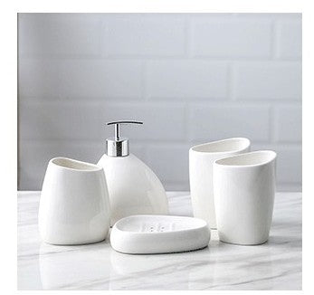 Five-piece Bath Bottle Toilet Kit