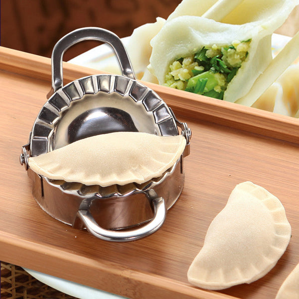 أدوات الزلابية Jiaozi صانع قالب صديقة للبيئة المعجنات الفولاذ المقاوم للصدأ أدوات المطبخ قاطع العجائن لأدوات صنع المطبخ