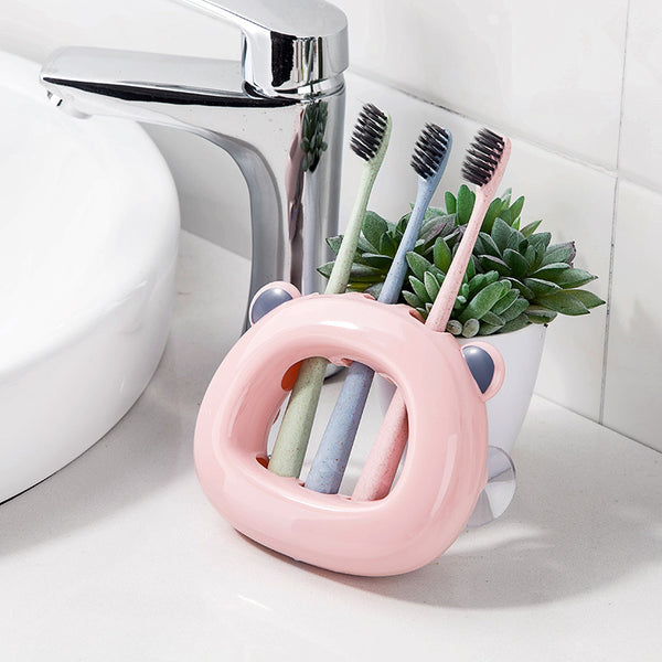 Wall Mounted Toothbrush Rack