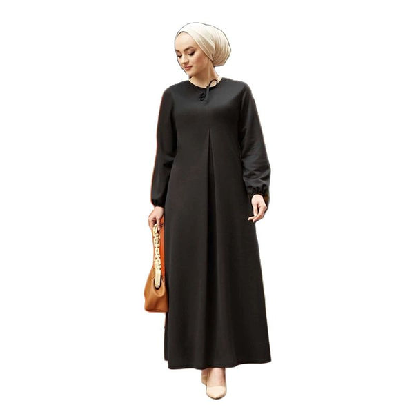 Abaya For Muslim Women Dress Kaftan Robe Trench Coats Femme Musulman Ensembles Abayas Hijab Caftan Dubai Turkey Islamic ClotF913