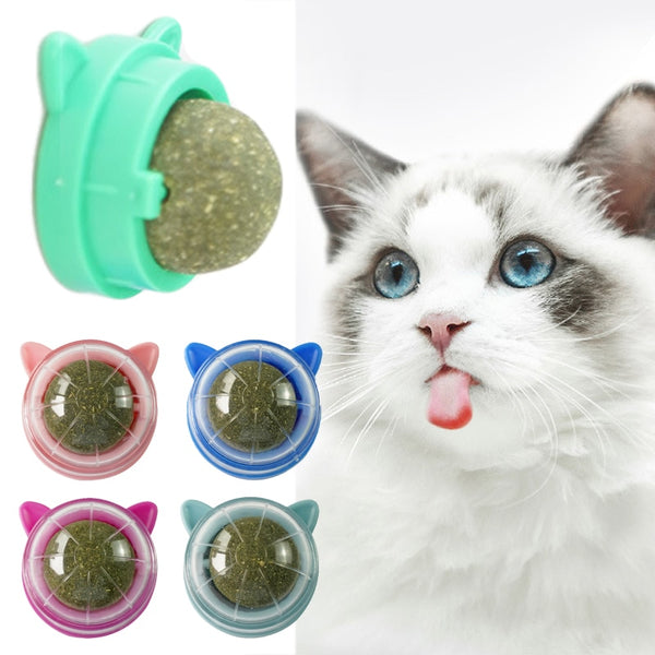 New Catnip Toys Energy Ball Cat Supplies Pet Stuff Cat Toy Catnip Cat Candy Licking Snacks Snack Nutrition Pet Ball Supplies