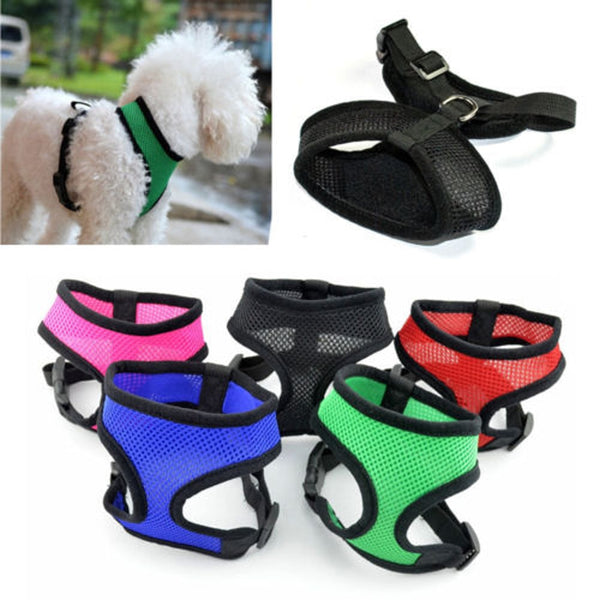 Pet Clothing Adjustable Pet Control Harness Collar Dog Safety Strap Mesh Breathable Vest For Dog Puppy Cat Pet Accessories