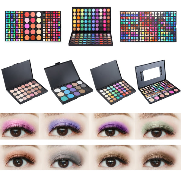 42/40 Colors Oil Painting Eyeshadow Palette Glitter Shimmer Eye Shadow Powder Matte Eyeshadow Palette Cosmetic Eyes Makeup TSLM1