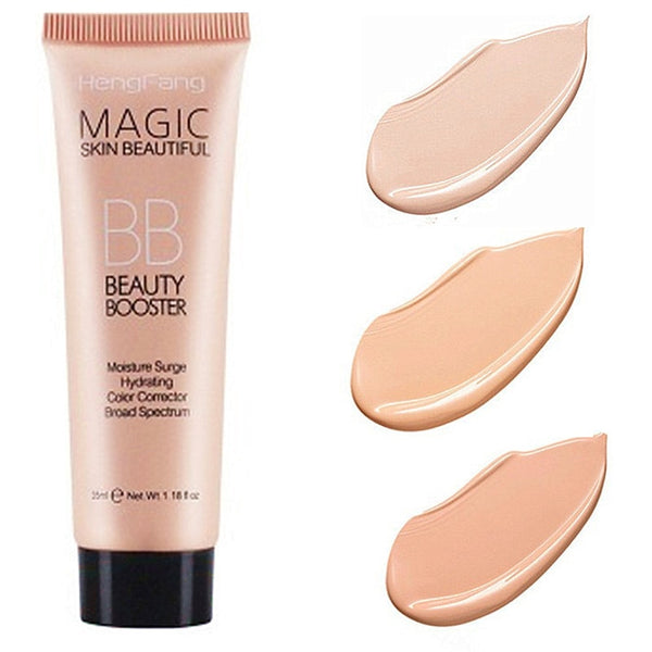 BB Cream Full Cover Face Base Liquid Foundation Makeup Waterproof Long Lasting Facial Concealer Whitening Cream Make Up