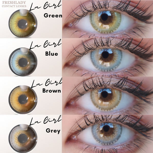 UYAAI 1Pair Yearly Contact Lenses Colored Contacts Blue Grey Beautiful Pupil Natural Contact Lens for Eyes Fashion Cosmetic