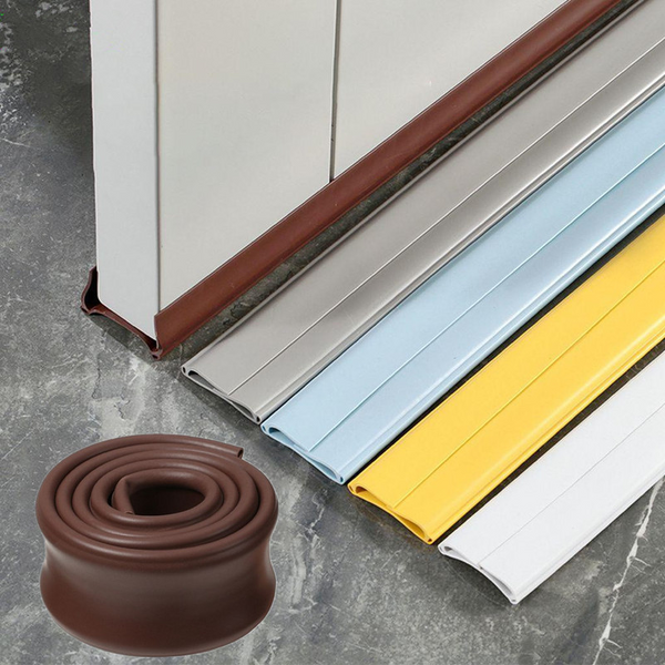 Door seam door bottom sealing strip soundproof door and window gap rubber strip windproof warm sticker insulation dustproof windproof strip