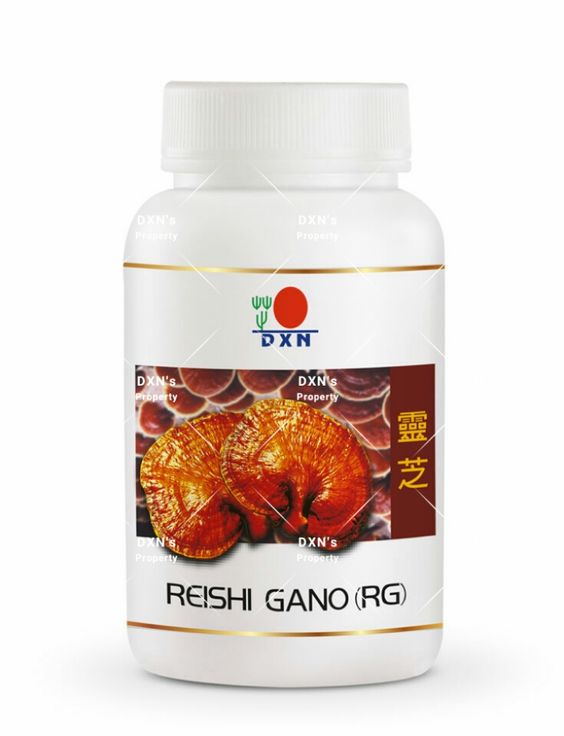 فطر ريشي جانو ار جي DXN REISHI GANO RG مكمل تجميلي طبيعي