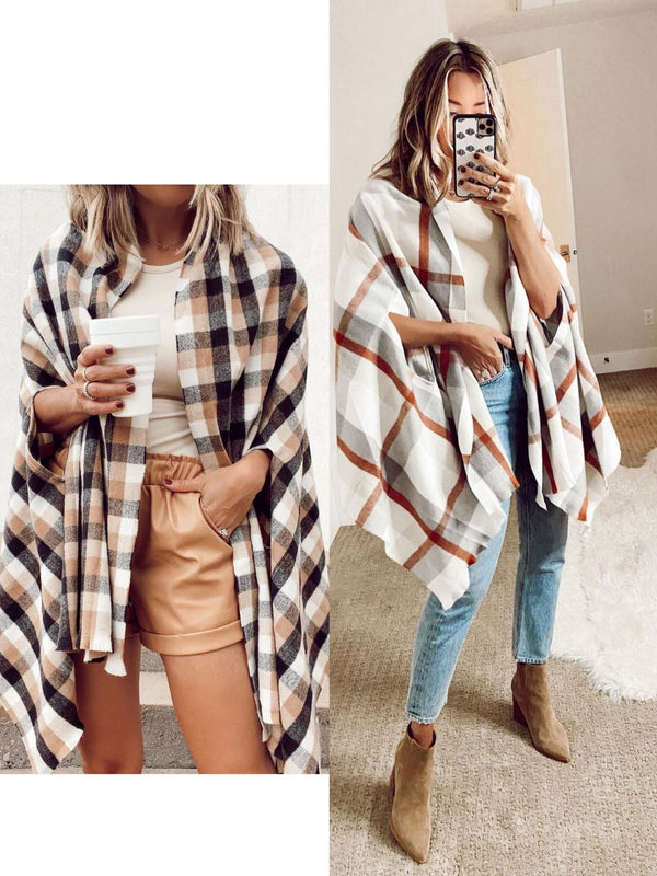 Cloak Shawl Casual Loose Coat